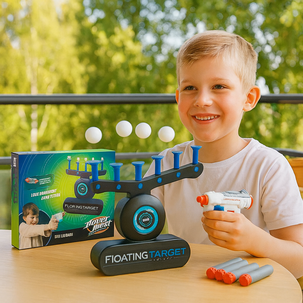 FlydendeMål™ | Sjov & Lærerig Skydetræning for Børn