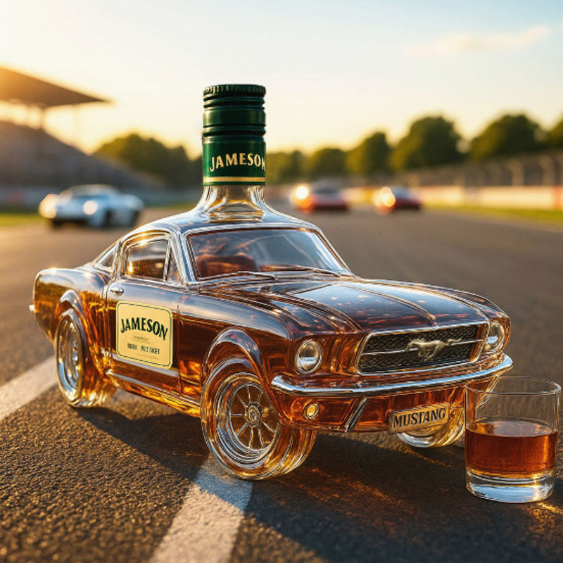 Mustang whiskeyflaske