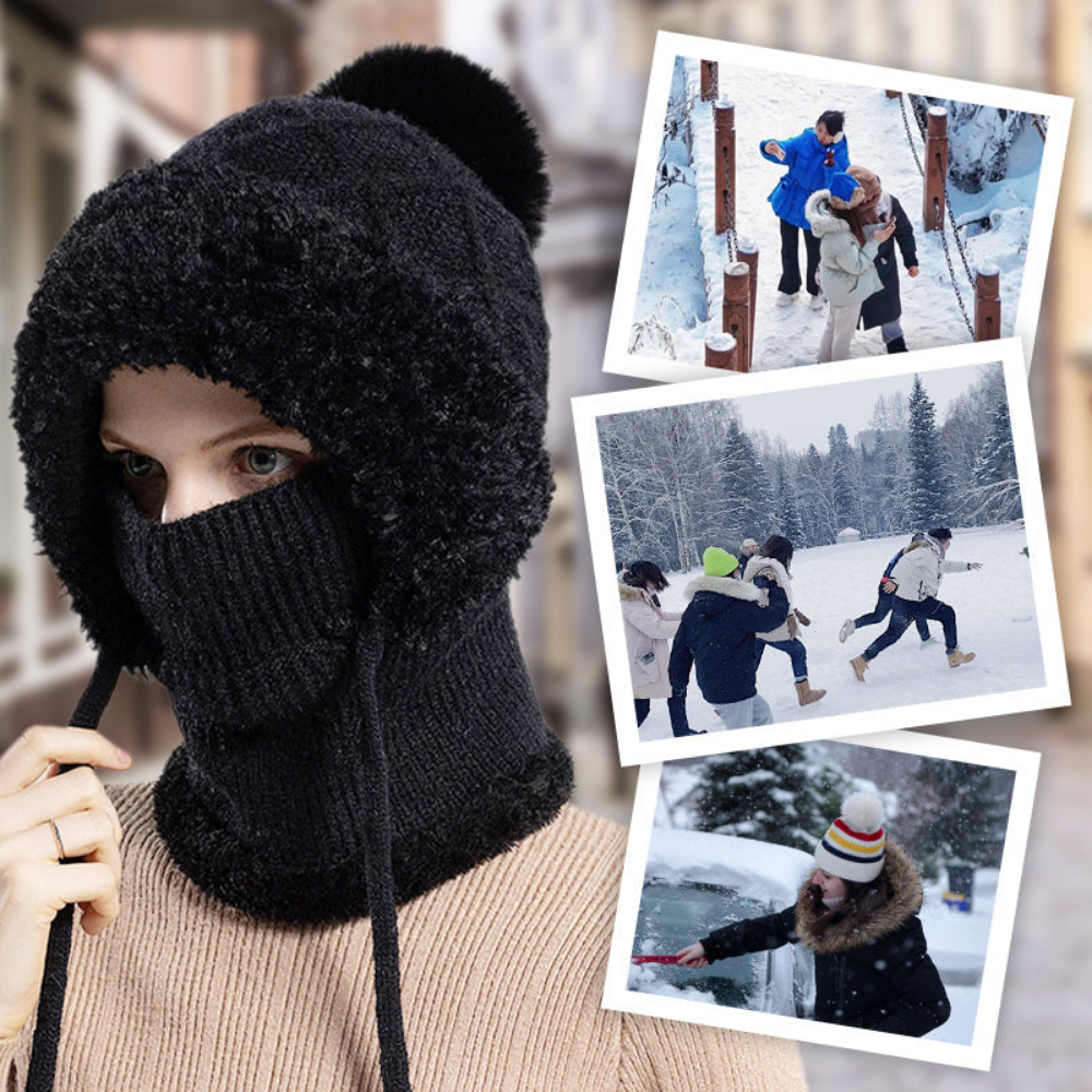 Glacieva™ – Varm Plys Balaclava Til Vinter