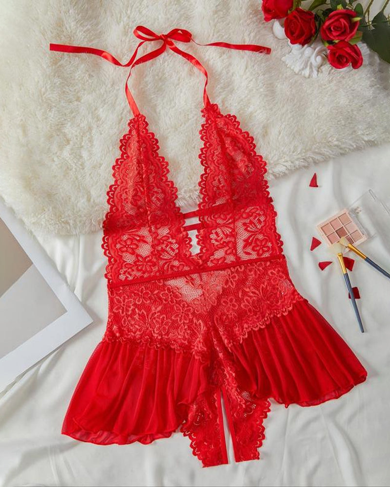 Sexet blondepyjamas