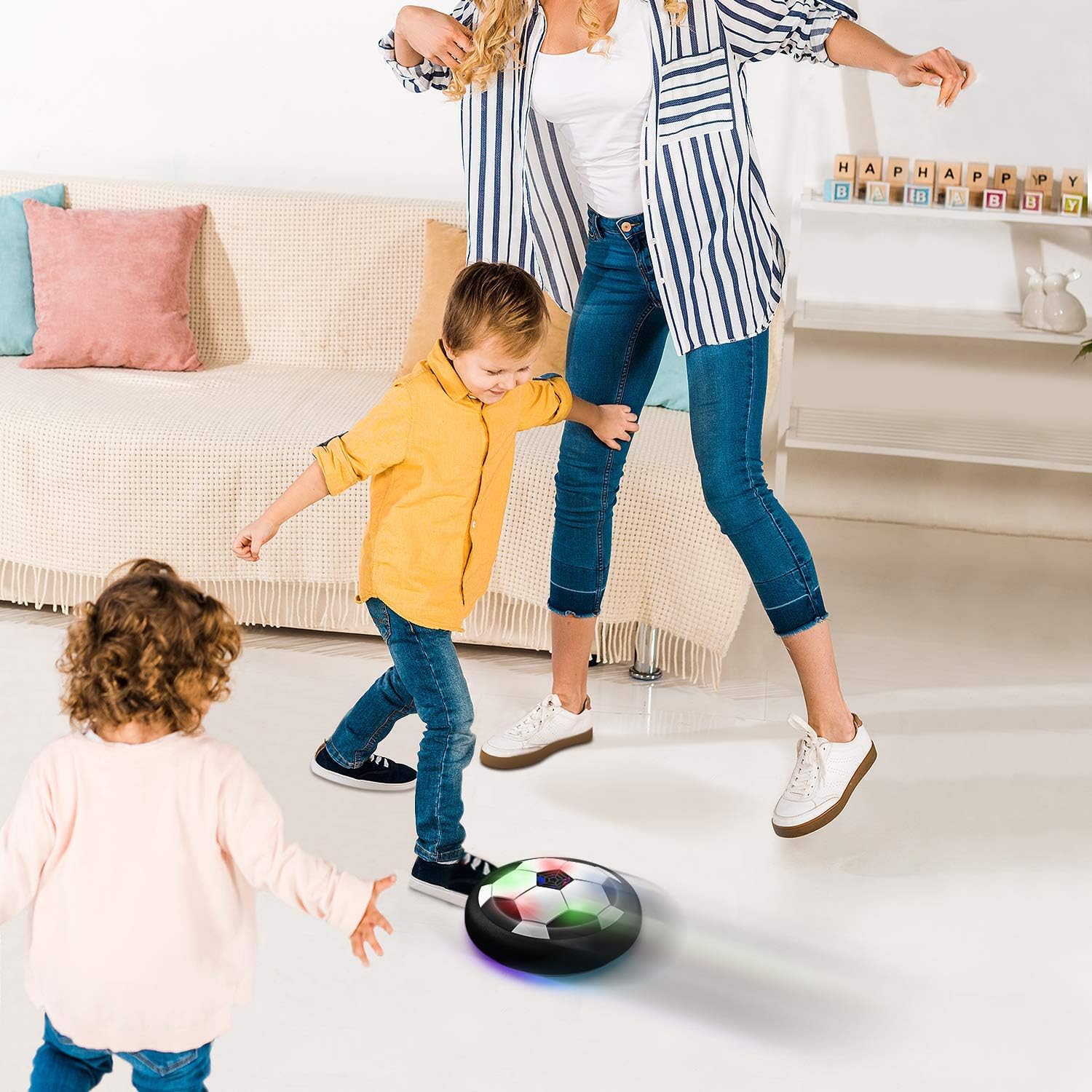 AeroKick™ | HoverBall – Flydende Bold for Børn & Familie
