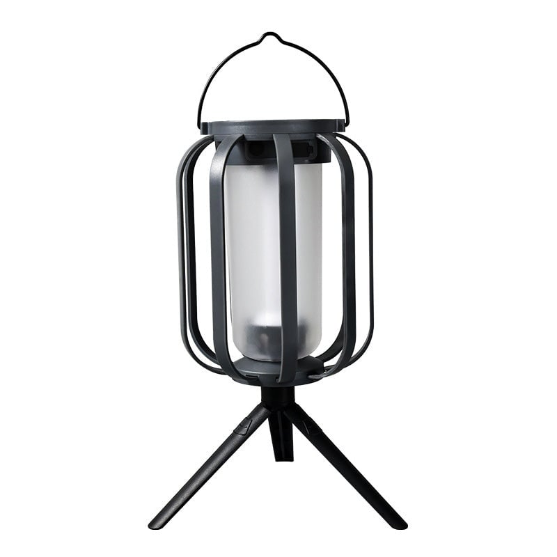 FlameGlow™ - Lampe med realistisk flammeeffekt – Opladelig via USB & solenergi