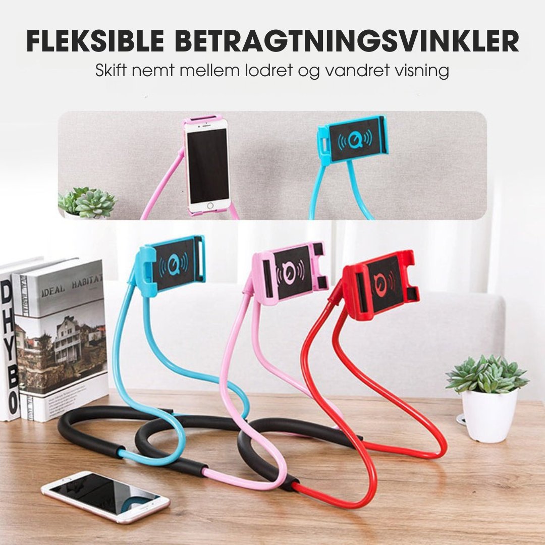 EasyView™ - Justerbar telefonholder til halsen