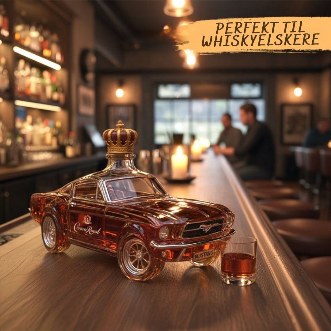 Mustang whiskeyflaske