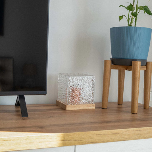 Nordlyslampen™ | Magisk LED Lampe med 16 Farver & Fjernbetjening