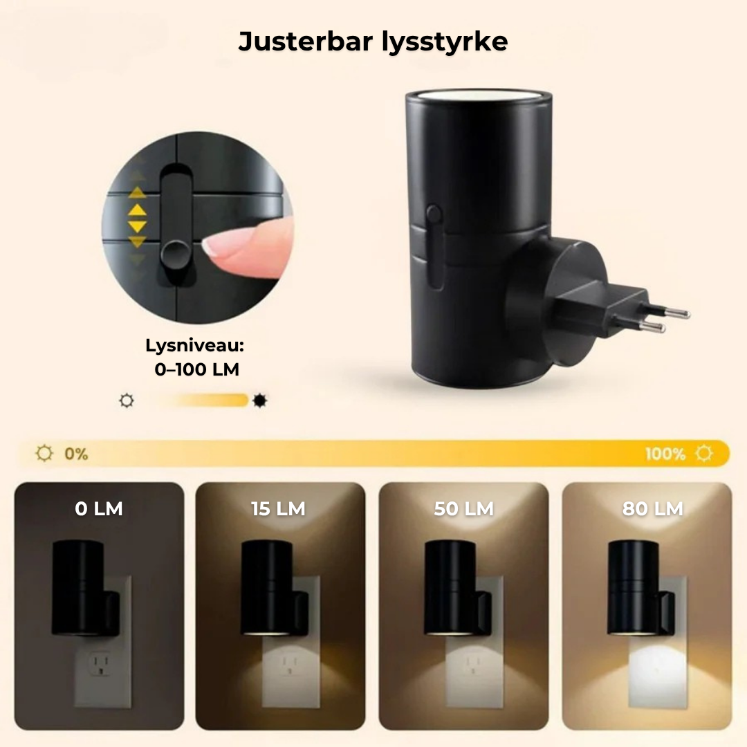 Lysia™ – Moderne LED-væglampe med varmt lys