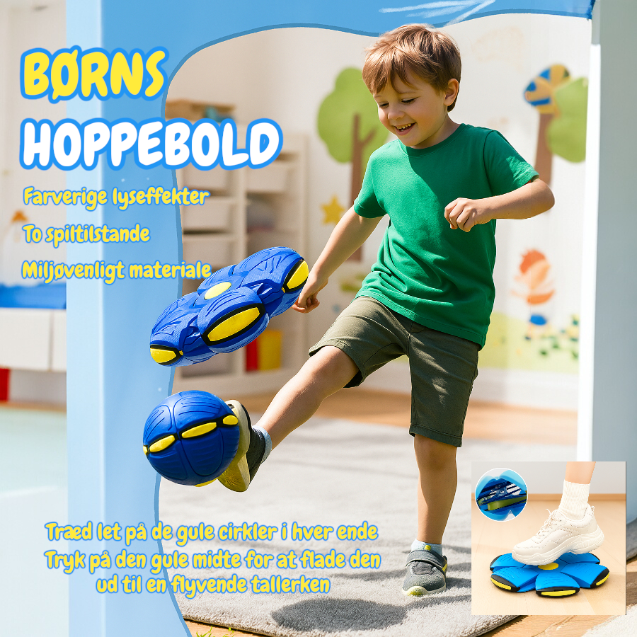 Børns Hoppebold™ | Sjovt flyvende legetøj til børn