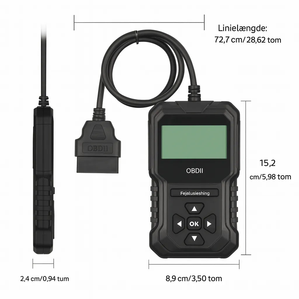 DriveDiagnose™ | Professionel OBD2 Fejlkodelæserser