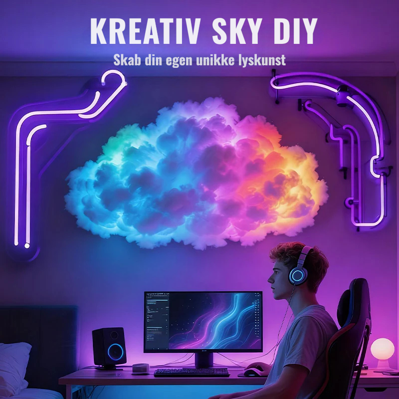 NebulaCloud® | DIY LED Sky Lysdekoration - RGB