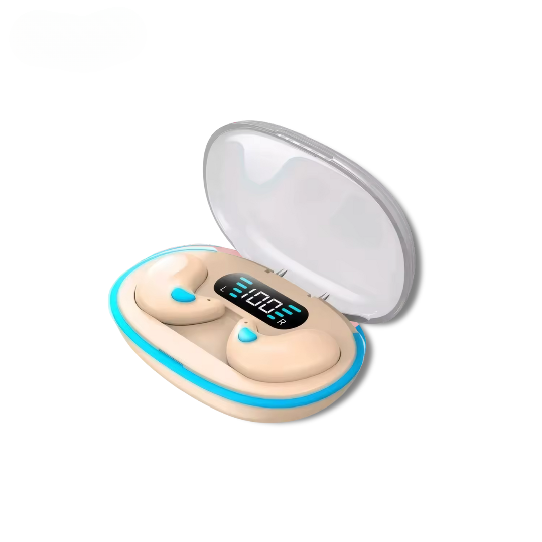 NordicNap™ – Vandtætte Earbuds med Aktiv Støjreduktion & Daglig Komfort