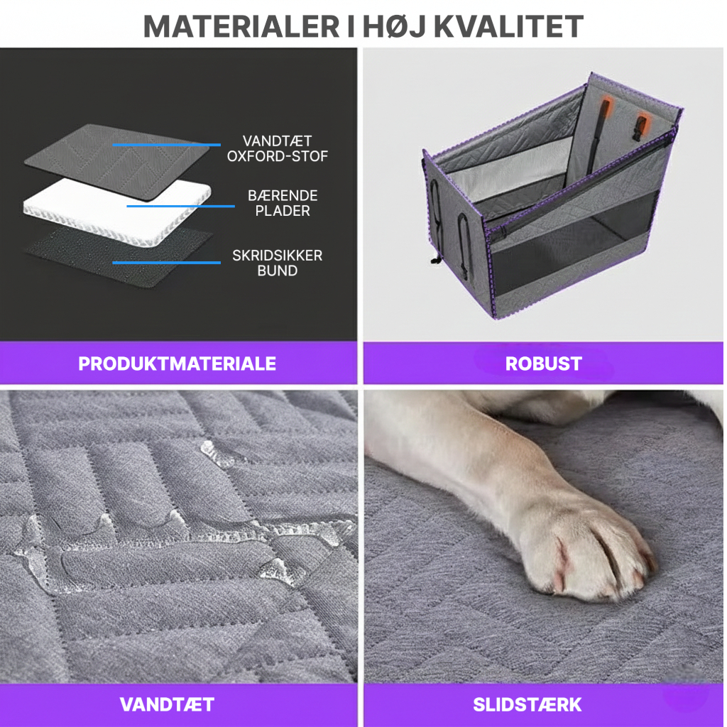 PawBridge™ | Bagsædeforlænger til hund