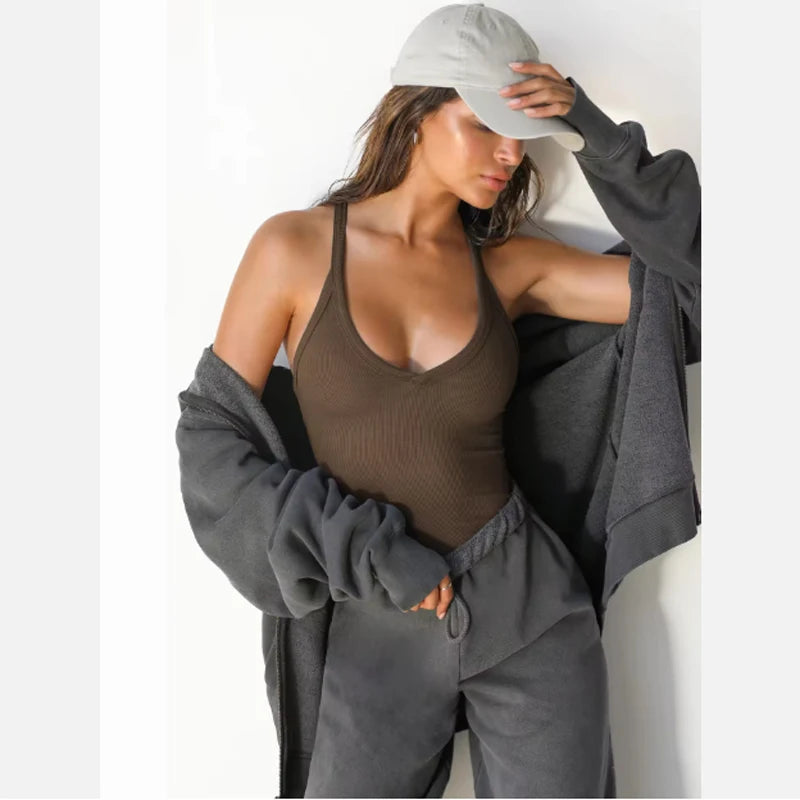 Dames V-Hals Tank Top