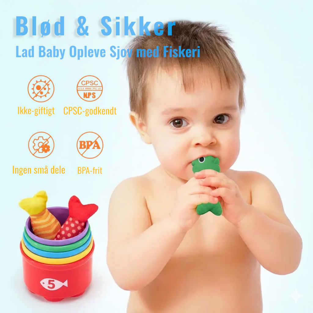 MiniFisher™ | Montessori Fisk & Sorteringslegetøj