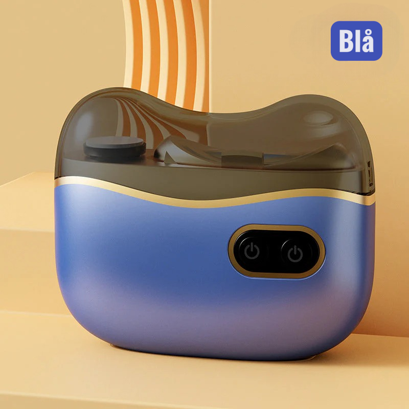 NegleTryg™ | 2-i-1 Sikker Elektrisk Negleklipper til Børn og Voksne