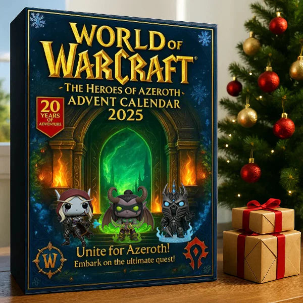 Azeroth Helte™ Julekalender 2025 – Episk Jul for Gamere