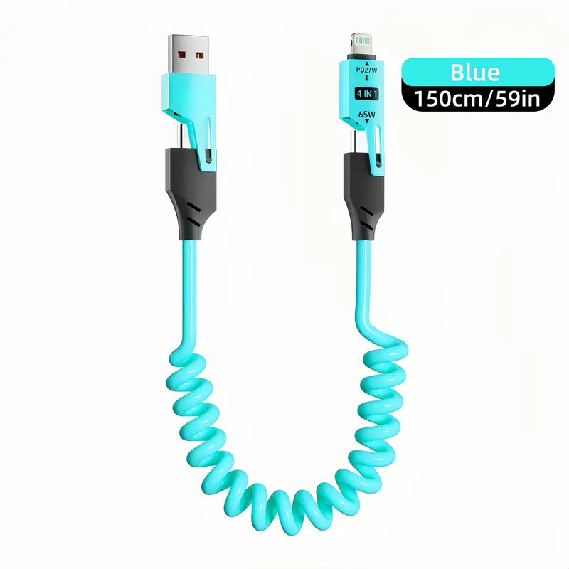 4-i-1 Udtøjeligt Opladerkabel™