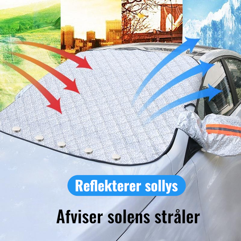 Polarskjold™ – Forrudeovertræk | Helårsbeskyttelse til Bilen