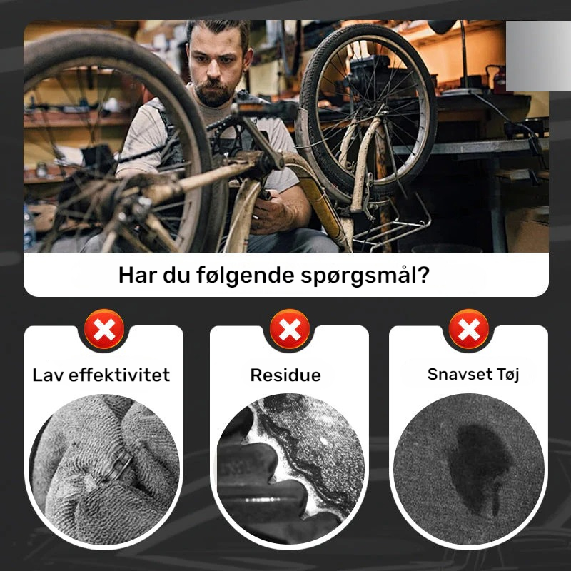 CyklePro™ – Cykelkæderenser med dybderens