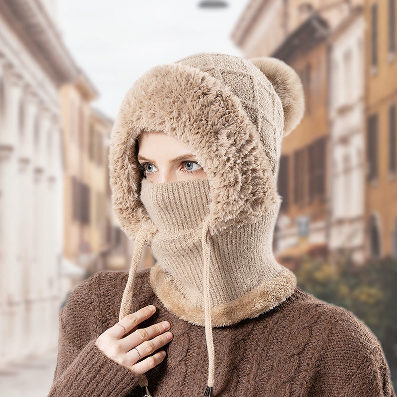 Glacieva™ – Varm Plys Balaclava Til Vinter