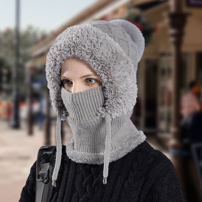 Glacieva™ – Varm Plys Balaclava Til Vinter