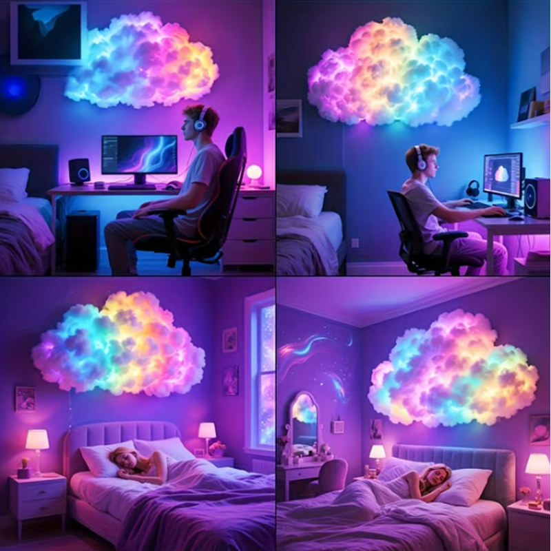 NebulaCloud® | DIY LED Sky Lysdekoration - RGB