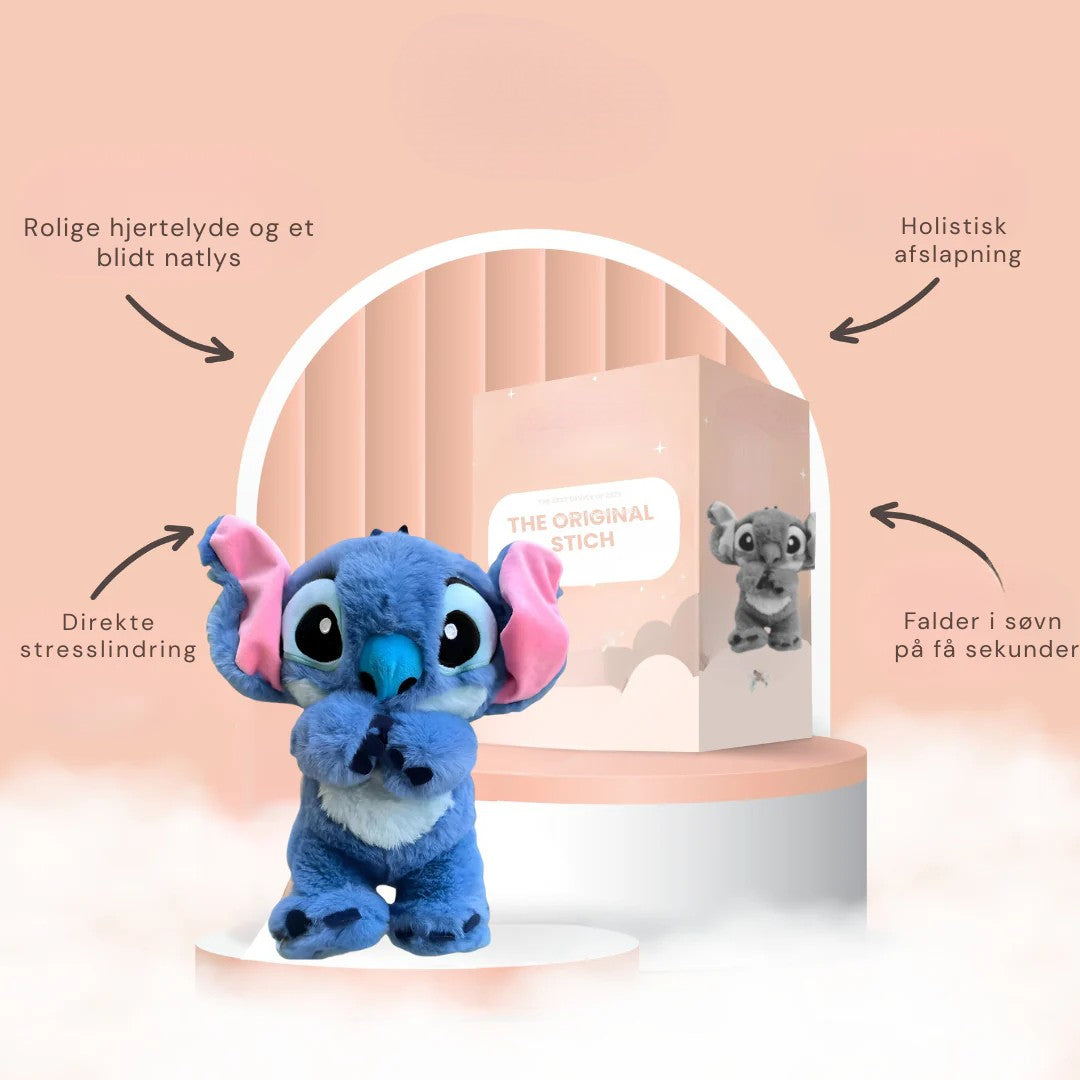 HeartBuddy™ | Stitch – Beroligende Hjertelydsbamse til Baby
